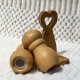 Wooden Salt Shakers Set